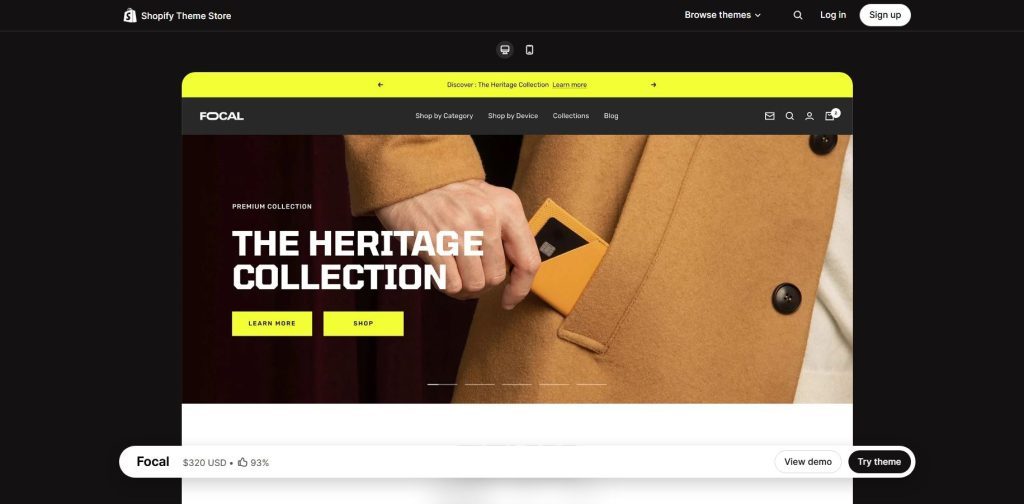Shopify theme