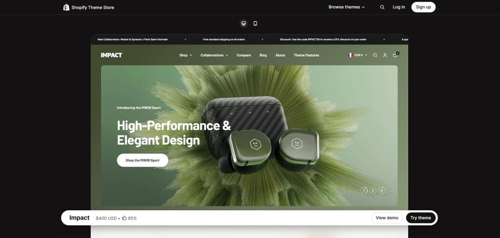 Shopify theme
