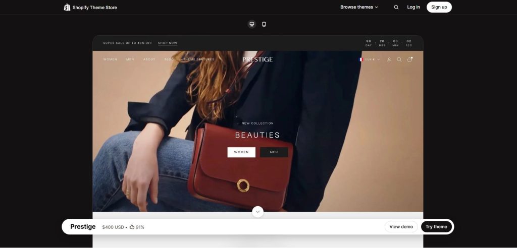 Shopify theme