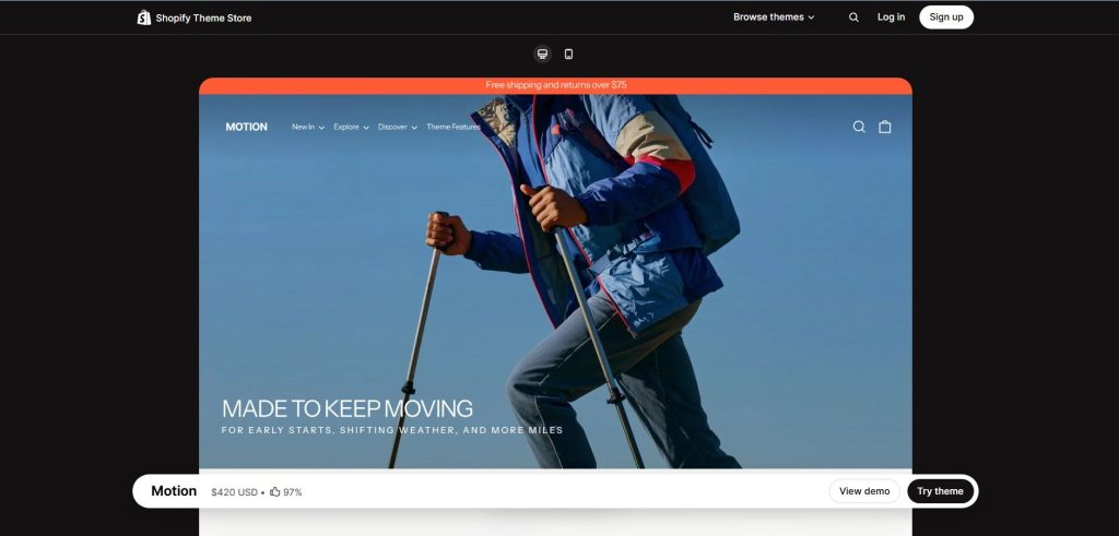 Shopify theme